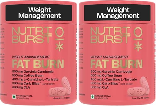 Image of Nutriburst Moringa 500mg - 60 Veg Tablets | Pure & Natural Moringa for Men and Women | Wellness Supports Immunity, Digestion, Energy and Active Lifestyle | Anti-Inflammatory Superfood (Fat Burn 60 Tablets)