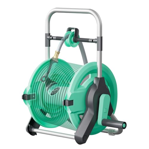 HVNPSH Portable Garden Hose Reel Cart