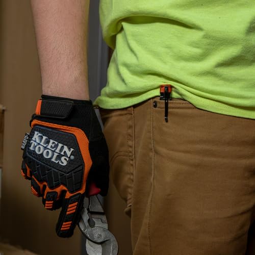 Klein Tools 56026R Flashlight and Inspection Penlight with Class 3R Red Laser Pointer, Glow-in-Dark, LED, Great for Jobsite, Outdoor, Emergency by KLEIN TOOLS - Image 8