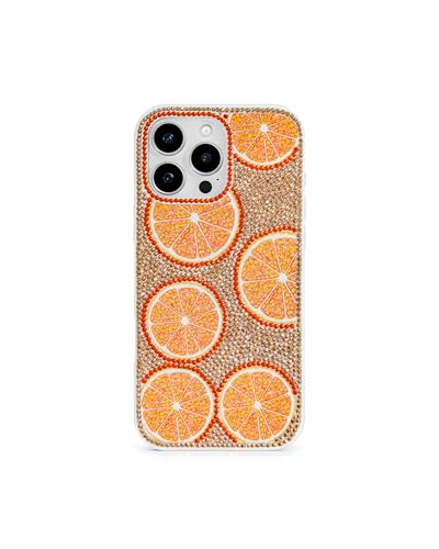 Image of JW PEI Orange Burst Bling Phone Case - Multicolor Orange