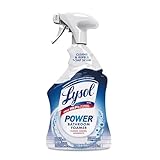 Lysol Power Foaming Cleaning Spray for Bathrooms, Foam Cleaner for Bathrooms, Showers, Tubs, 32oz