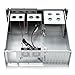RackChoice 3U Server Chassis Rackmount Case with 3x5.25+4x3.5 Support ATX/MATX/MiniITX M/B and SFX Power Supply, dust Filter Bracket infront Easy maintenace