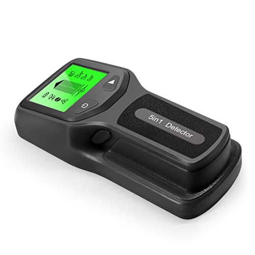 Dabey Scanner de parede, Detector e Scanner de parede - 5 em 1 Detector Eletrônico de Stud comDispla