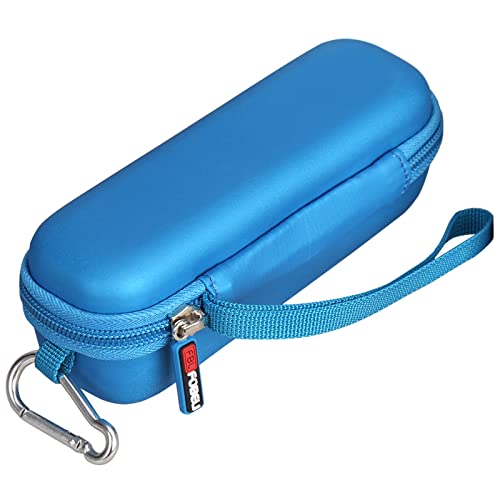 FBLFOBELI EVA Hard Carrying Case Compatible with The Breather/HETARU Natural Breathing Exercise Device, Hand-Held Inspiratory Expiratory Muscle Trainer (Blue, Case Only) - Thumbnail 5