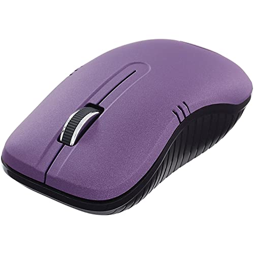 Image of Verbatim Commuter Wireless Optical Mouse, 2.4 GHz, 1200 DPI, Matte Purple