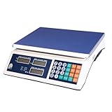 Balança Digital Eletrônica Comercial Display Duplo Bivolt 110/220v Pesa de 200g até 40kg