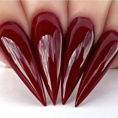 Kiara Sky Professional Nails, Nail Dipping Powder 1 oz. - Brown tones (Riyalistic Maroon)