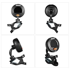 SHUIYUE AT-11 Clip-on Tuner écran Couleur pour Guitare chromatique Basse ukulélé Violon,Accordeur de Basse - Les Beatles, Paul McCartney, John Lennon, RIngo Starr, George Harrison SHUIYUE AT-11 Clip-on Tuner écran Couleur pour Guitare chromatique Basse ukulélé Violon,Accordeur de Basse – Image 3