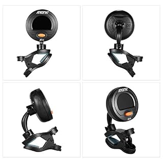 SHUIYUE AT-11 Clip-on Tuner écran Couleur pour Guitare chromatique Basse ukulélé Violon,Accordeur de Basse - Les Beatles, Paul McCartney, John Lennon, RIngo Starr, George Harrison SHUIYUE AT-11 Clip-on Tuner écran Couleur pour Guitare chromatique Basse ukulélé Violon,Accordeur de Basse – Image 3