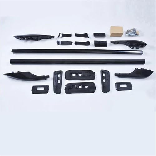 Baca de Techo para Toyota Land Cruiser 200 y Prado 150 Portaequipajes Negro LC200