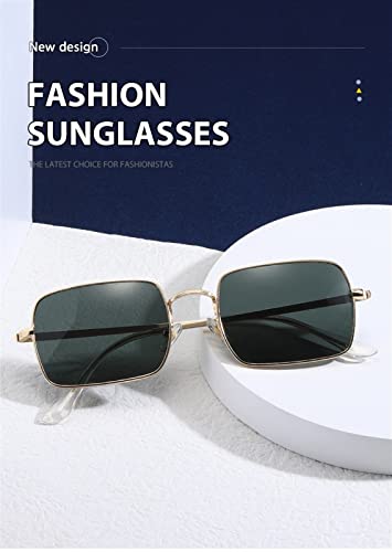ZENYS Polarized Retro Metal Sunglasses for Men and Women Outdoor Sports Driving Sunglasses (Color : A, Size : 1)2