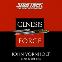 Star Trek: The Next Generation: Genesis Force Audiolibro Por John Vornholt arte de portada