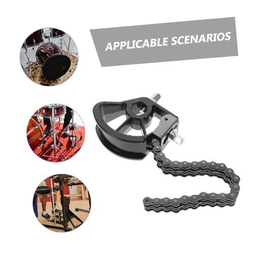 Pedal de Bombo Cadena Doble para Batería miniatura 7