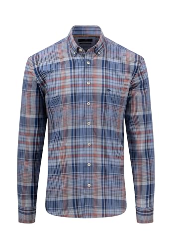Chemise décontractée FYNCH-HATTON en coton premium avec col boutonné élégant