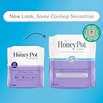 The Honey Pot Company - Herbal Pads for Women - Overnight w/Wings - Infused w/Essential Oils for Cooling Effect & Organic Cotton Cover - Feminine Care - FSA & HSA Eligible - 12 ct - Image 2