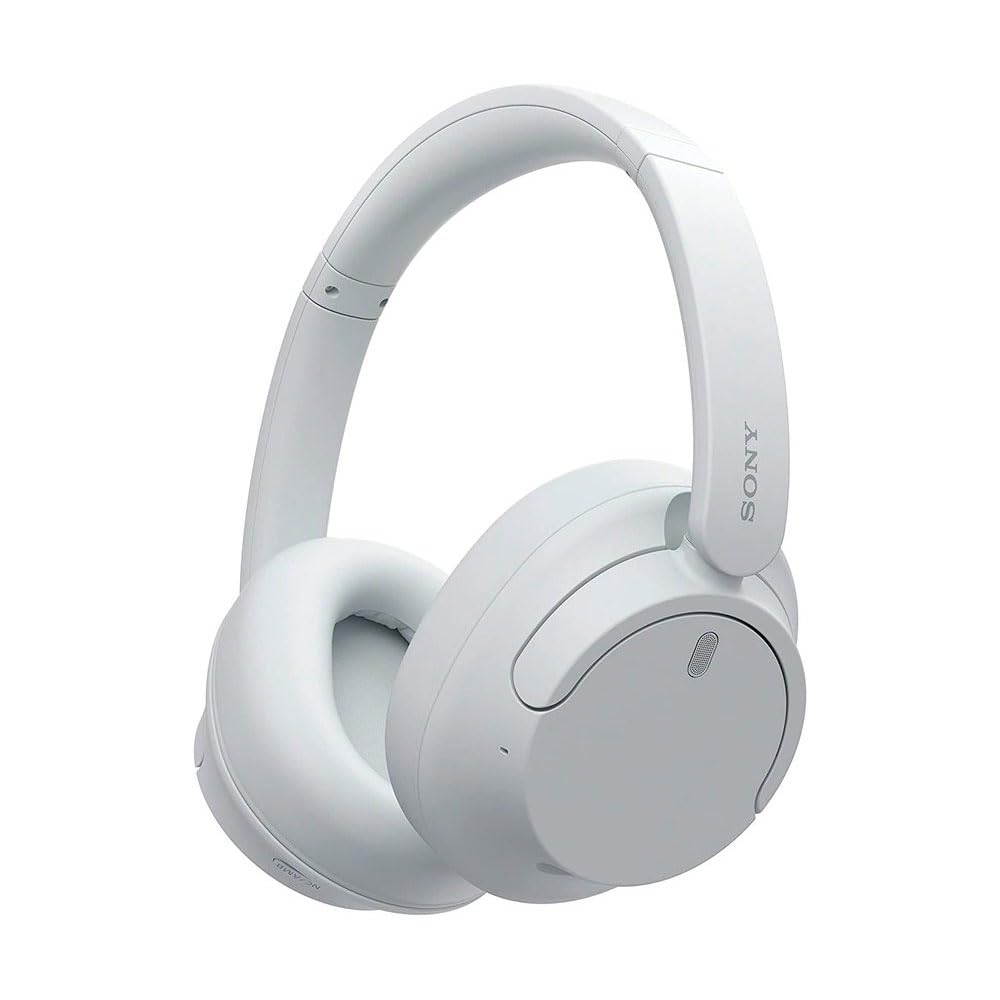 Sony WH-CH720N Noise Cancelling, Over The Ear Wireless Bluetooth Headphones - Up to 35 Hours Battery Life and Quick Charge - White