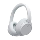 Sony WH-CH720NW Noise Canceling Wireless Bluetooth Headphones - Built-in Microphone - up to 35 Hours Battery Life and Quick Charge - Matte White