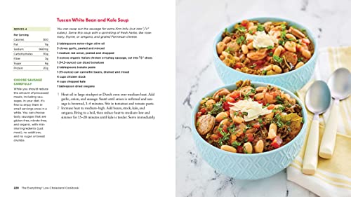 The Everything Low-Cholesterol Cookbook: 200 Heart-Healthy Recipes For Reducing Cholesterol And Losing Weight #TOP15