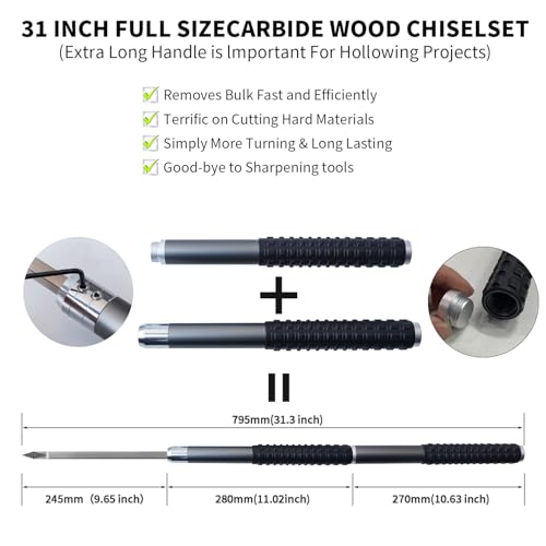 RUITOOL Carbide Tools with Bowl Sander