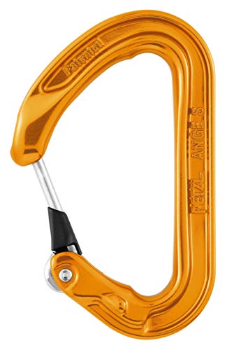 Petzl Ange S Steel Carabiner – High Strength Connector for Climbing and Mountaineering