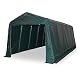 Weidezelt Nexos Trading mit grüner PVC-Plane 550 g/m²