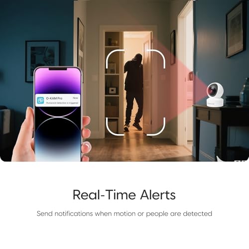 VSTARCAM 2K Indoor Security Camera, 3MP Pet Camera with Phone App, 360° Pan/Tilt Dog Camera for Home Security, AI Human Detection, Color Night Vision, 2-Way Audio, Support 256GB SD Card, 2.4G WiFi