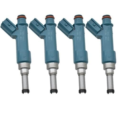 Car Petrol Fuel Injector 4Pcs Car Fuel Injector Nozzle Compatible with Toyota for Prius 1.8L 2ZR 2009-2011 for Lexus Engine Injection Valve 23250-37020 23209-39195