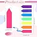 8 Set Neon Arrow Sticky Notes, 1120 PCS Arrow Book Annotation Tabs, 7 Color Page Markers Sticky Index Tabs, Small Annotating Tabs Page Notes Writable Labels for Annotating Books