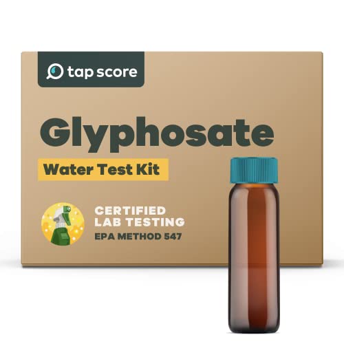 Image of Glyphosate (Roundup) in Water Test Kit | Specialized Tap Score | EPA Certified Drinking Water Labs | Best Water Test 2021-24 | 100% Unbiased
