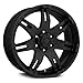 Ultra Wheel 238B Gauntlet Black Wheel with Painted (18 x 9. inches /6 x 135 mm, 25 mm Offset)