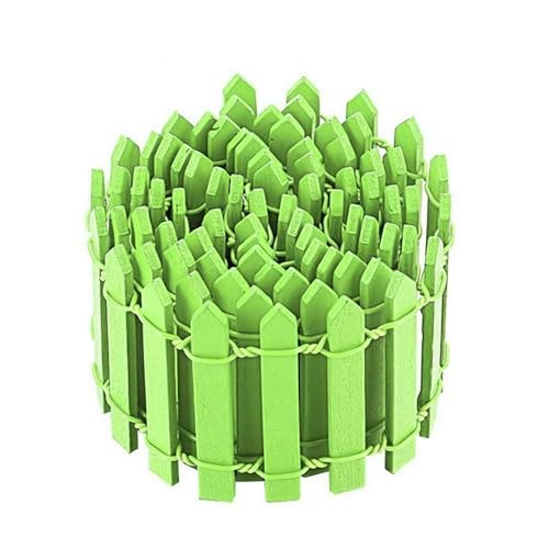 Clôture de jardin féérique miniature de 89,9 cm, accessoires de jardin féérique en bois, clôture en bois à faire soi-même, mini ornement, pot de fleurs, décoration de pot de fleurs, pour maison de