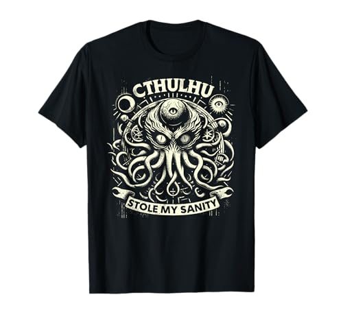 Cthulhu m'a volé la santé mentale, culte de l'horreur cosmique vintage Cthulhu T-Shirt