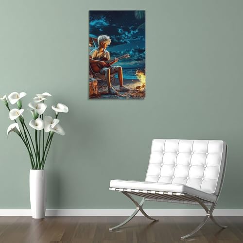 Impression sur toile marine pour une chambre relaxante - 5