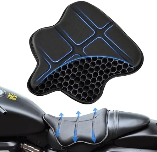 Universal Motorcycle Seat Cushion 3D Honeycomb Breathable Seat
