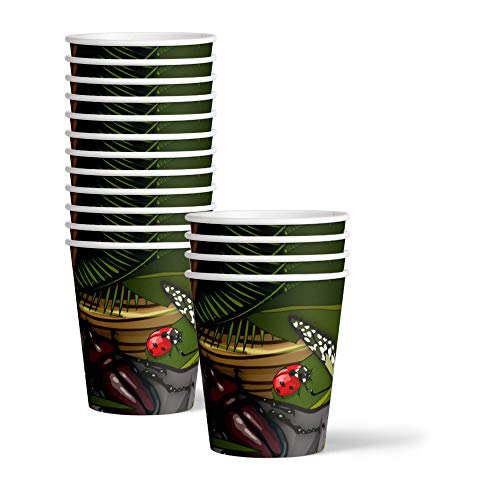 Bugs Insect Birthday Party Supplies Set Plates Napkins Cups Tableware Kit For 16 #TOP4
