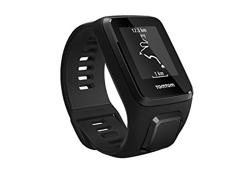 TomTom SPARK 3 Cardio - Montre GPS Multisports - Bracelet Fin - Noir