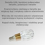 Żarówka LED E27 5W 6500K Zimna Biel(1 Sztuka B006)
