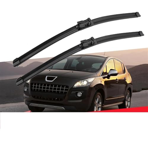 Essuie-glaces de voiture Peugeot 3008 2008-2016 balai avant rechange caoutchouc