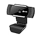 Sea Wit Webcam, USB Webcam with Built-in Microphone for Video Calling - Black