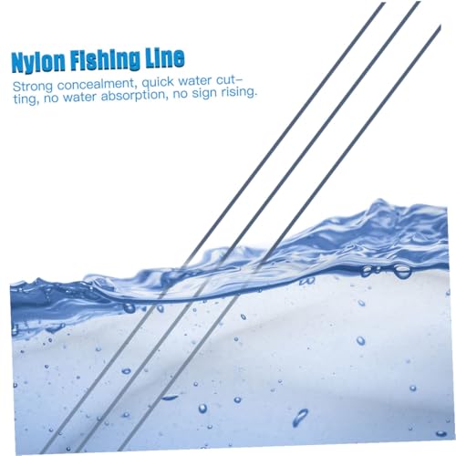 Línea de pesca trenzada de 8 hebras 100m Nylon para pesca en hielo y surf miniatura 3
