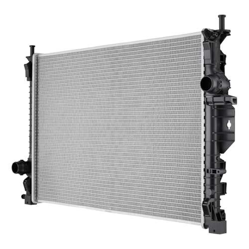 Image of BDFHYK 13352 Aluminum Radiator for Ford Focus 2013-2018, CU13352 DPI 13352, 1-Row 16mm Core, Direct Fit Replacement