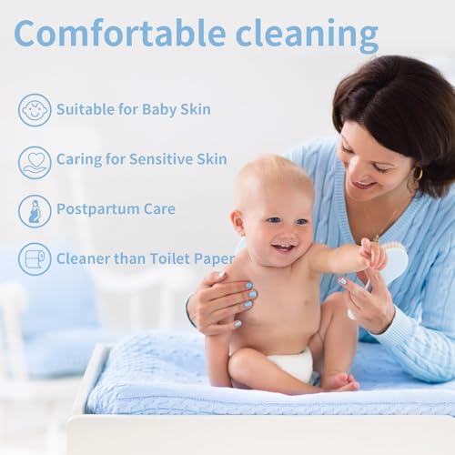 Portable Bidet for Travel, JUTIMER Rechargeable Bidet Sprayer with 400ml Bottle Capacity, Waterproof High Pressure Handheld Bidets for Women/Men, Postpartum Care, Hygiene Cleaning by jutimer - Image 2