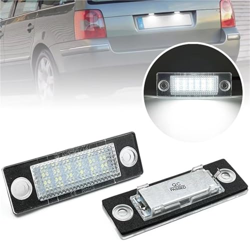 Luz LED matrícula VW Golf Passat Jetta Caddy 3B5998026A recambio 2