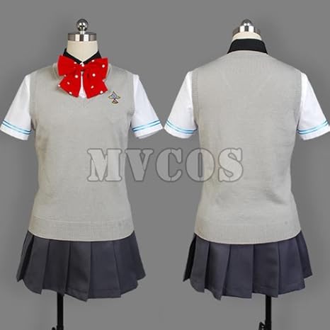 Amazon Mvcos Free フリー 松岡江 まつおか ごう 岩鳶高校女子制服 夏服 コスプレ衣装 女性m コスプレ 仮装 通販