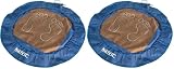SEAC Hygienische Fußmatte, Bodenmatte zum Schutz der Füße, blau, Standard (Packung mit 2)