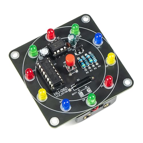 CHIZISX Kit de rueda de premio LED para actividades familiares de bricolaje y espacios de creación, entretenimiento en el hogar y talleres de fabricación