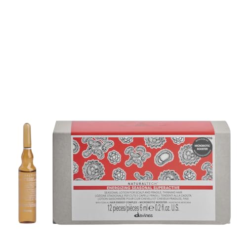 Davines Trattamento Energizzante per Capelli Stagionale 12 x 6 ml per Unisex Adulto