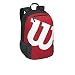 Wilson Match II Backpack, Black/Red