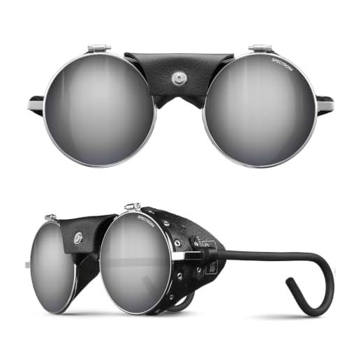 Julbo Vermont Classic Mountaineering Sunglasses with Spectron 4 Polycarbonate Lenses and Total Cover Eye Protection