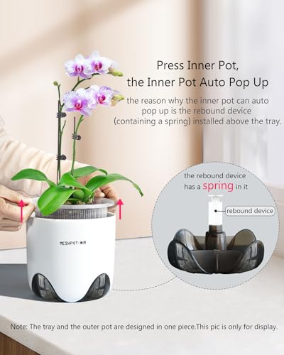 Meshpot Vasos de Orquídea de 4